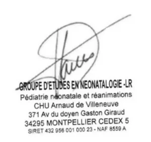 Signature du GEN LR