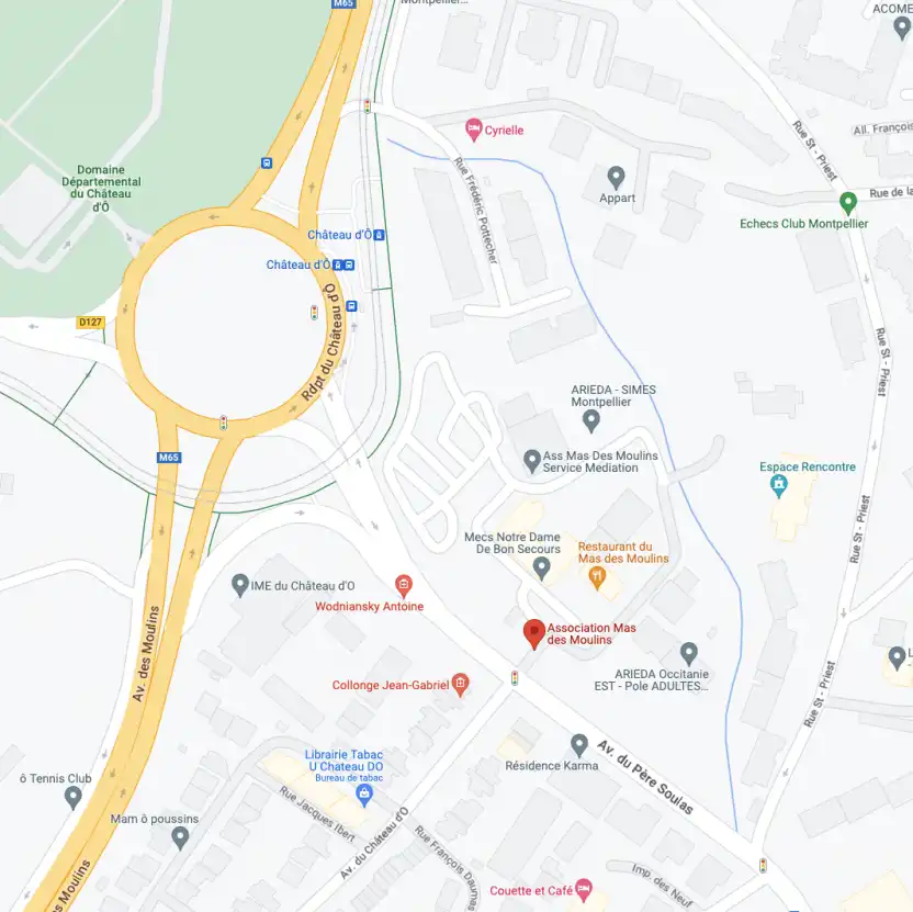 Plan de situation formation Soins de Développement Individualisés