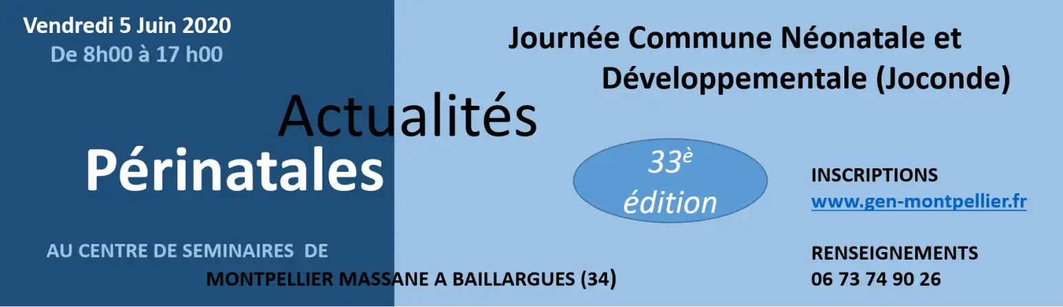 Bandeau formation Actualités Périnatales