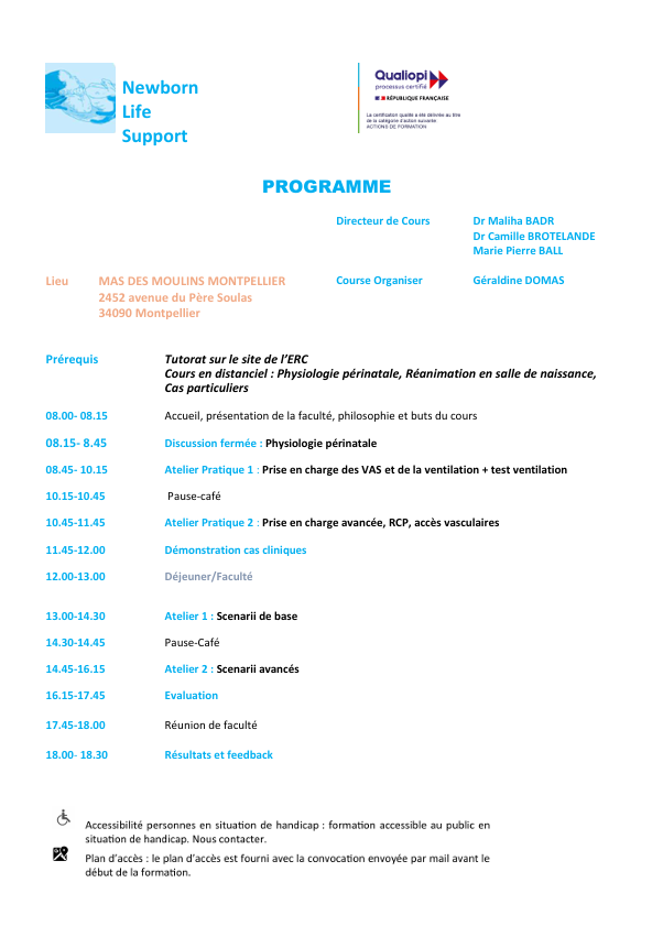 Programme formation NLS GEN LR